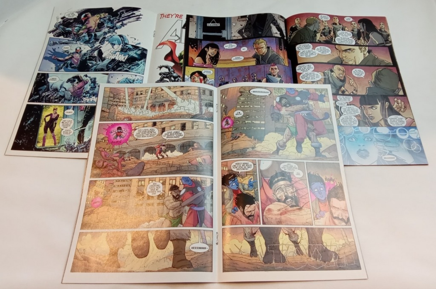 Age of Apocalypse Marvel Comics Collection, Raw