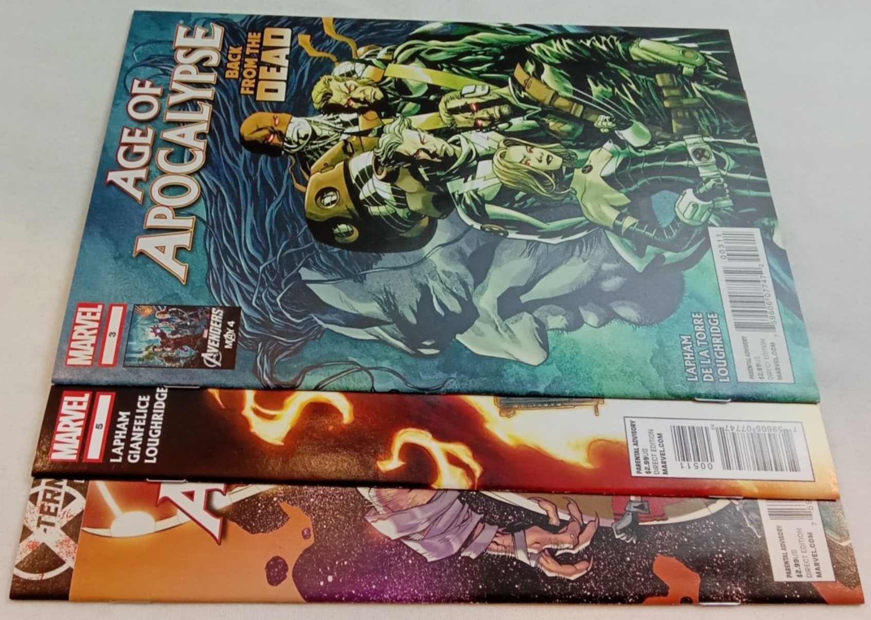 Age of Apocalypse Marvel Comics Collection, Raw