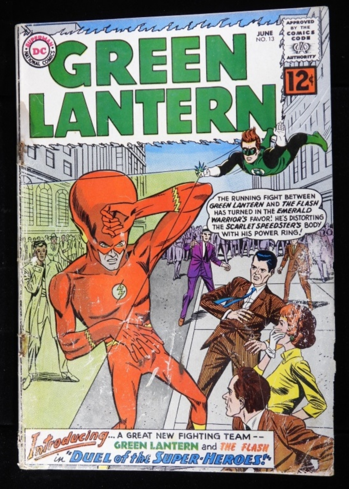 Green Lantern #13 1962 DC Silver Age Raw