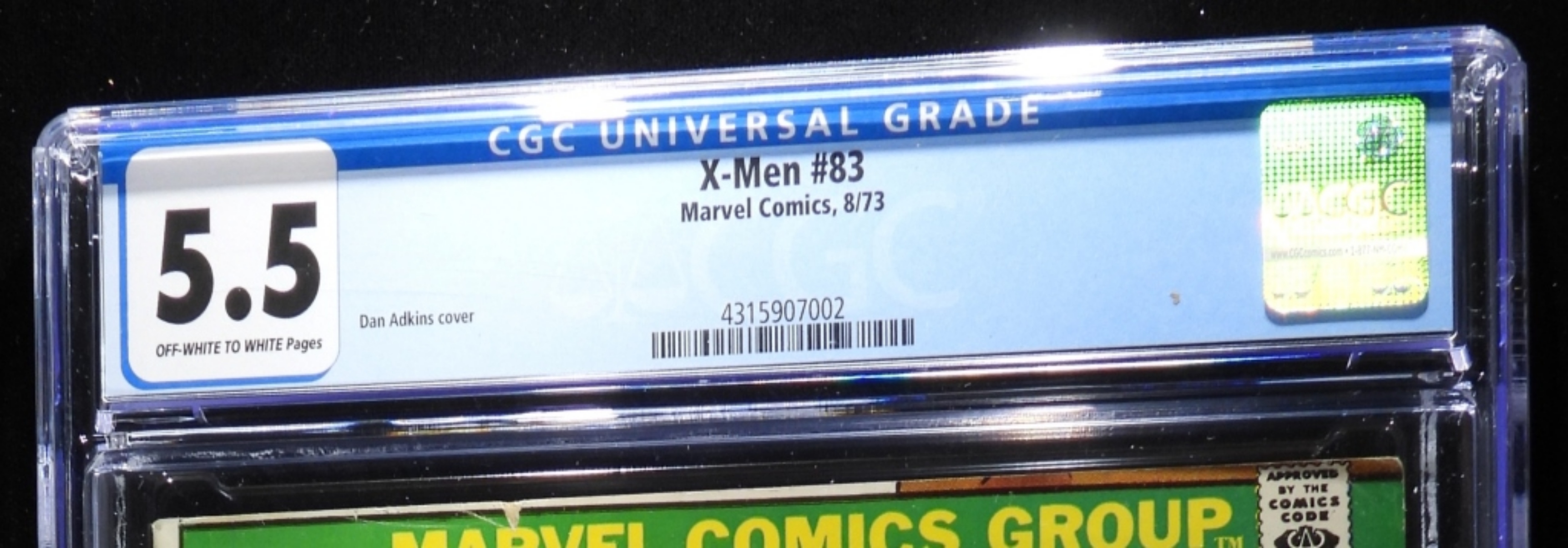 X-Men #83 1973 Marvel CGC 5.5 Adkins Cover