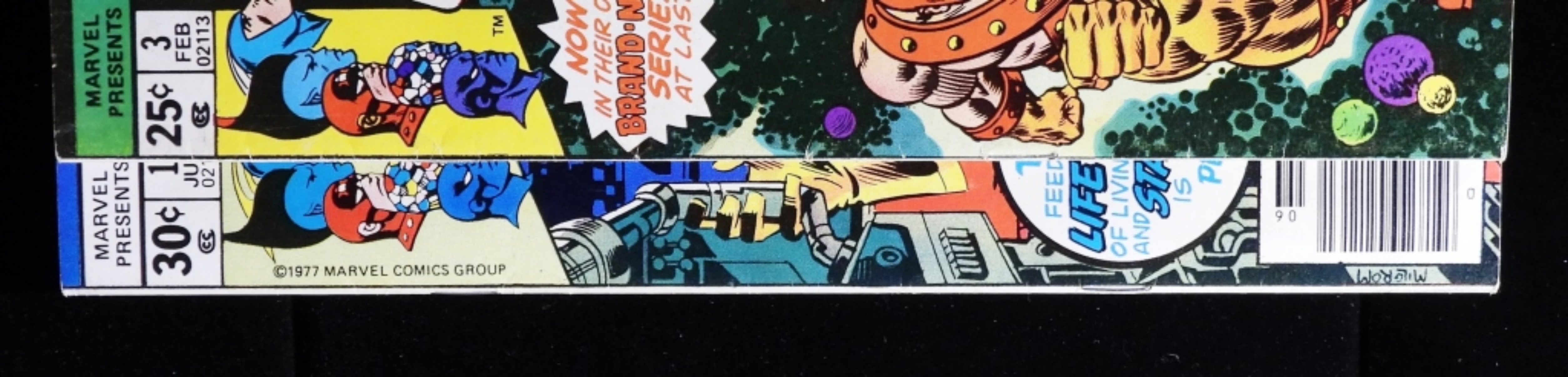 Marvel Presents Guardians Galaxy #3 & 11 Raw