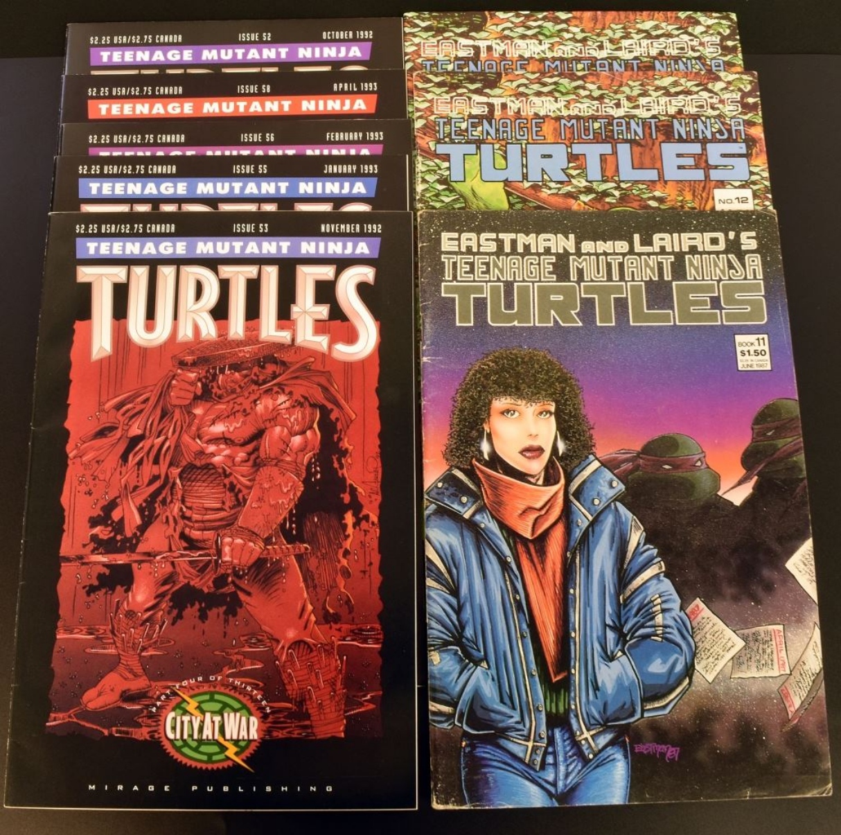 (8) Mixed Lot Of Teenage Mutant Ninja Turtles