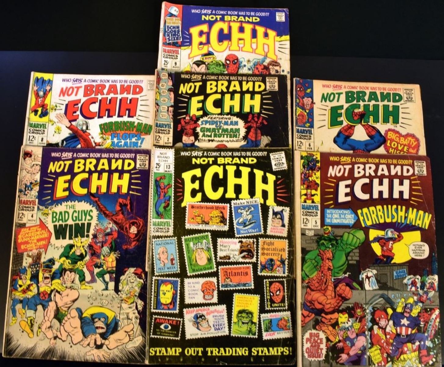 (7) Marvel Not Brand Echh