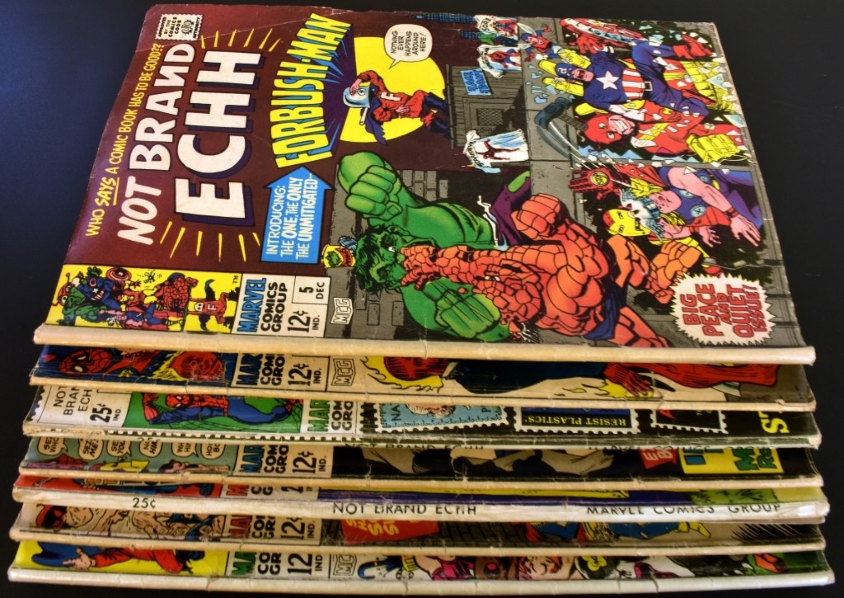 (7) Marvel Not Brand Echh
