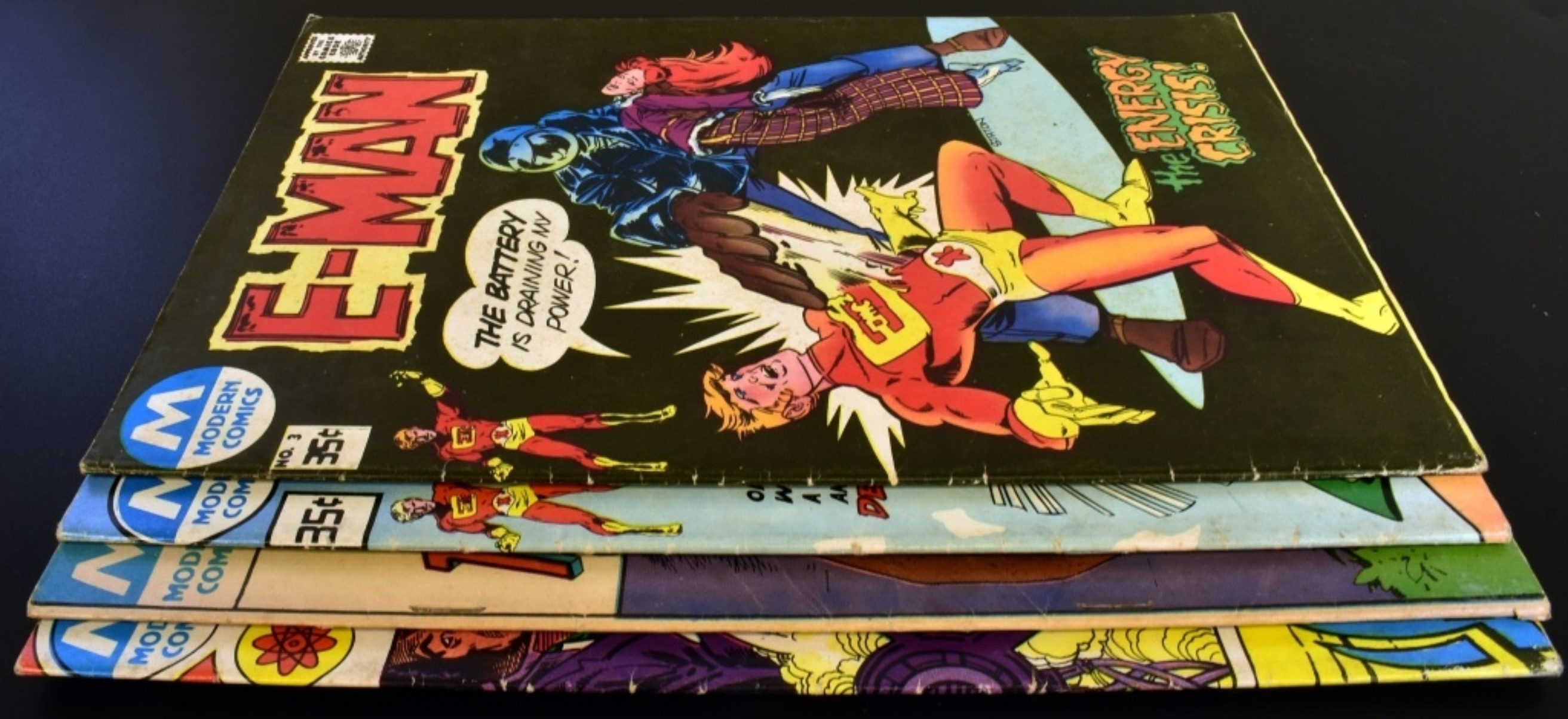 Modern Comics Reprints Lot of 4, 1977-78 Raw