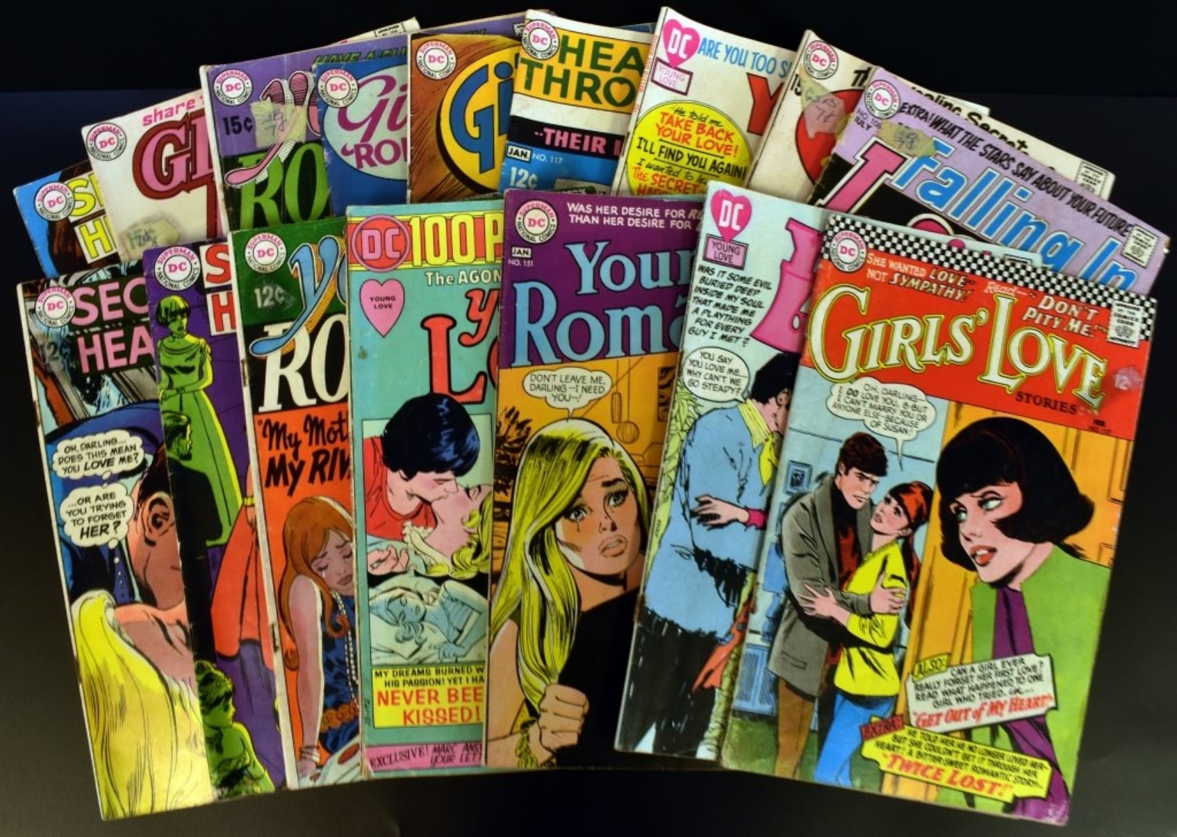 (16) DC Romance Comics