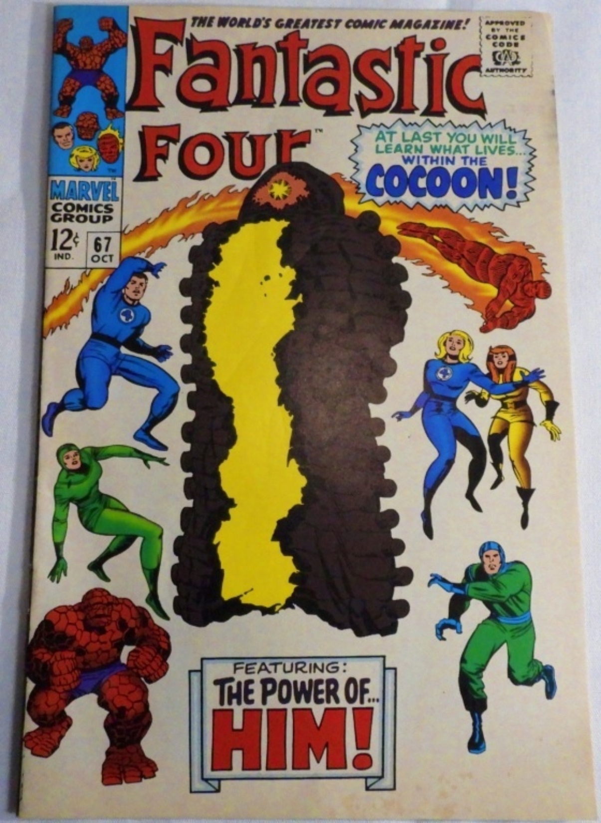 Fantastic Four #67 1967 Marvel Second Print