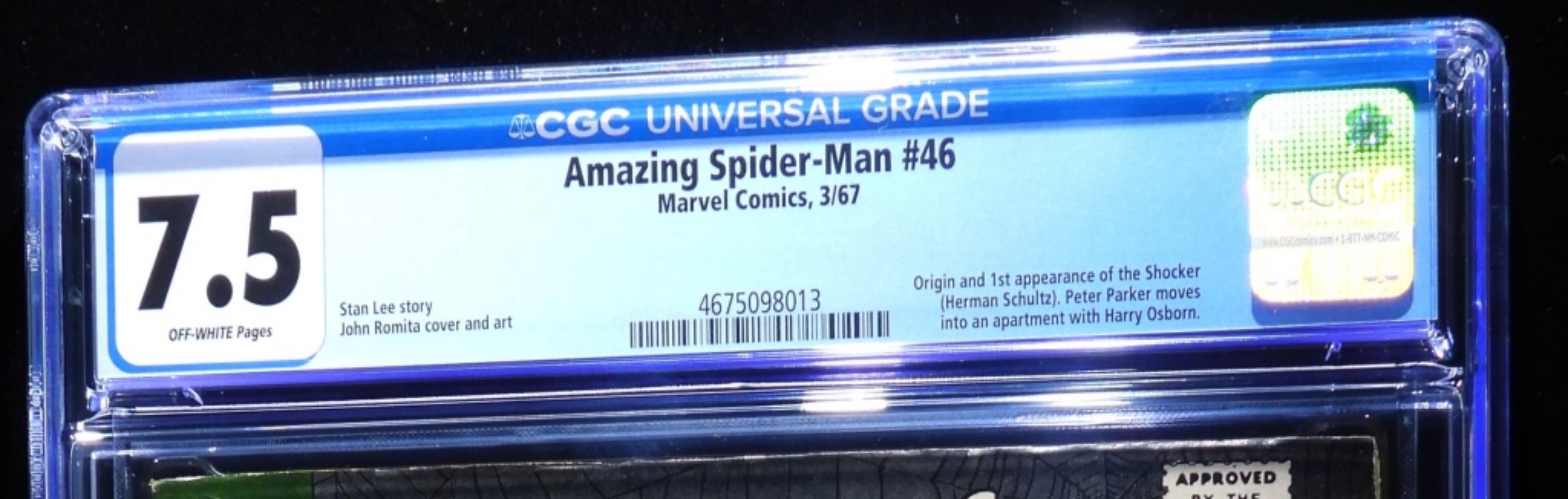 Amazing Spider-Man #46 1967 CGC 7.5