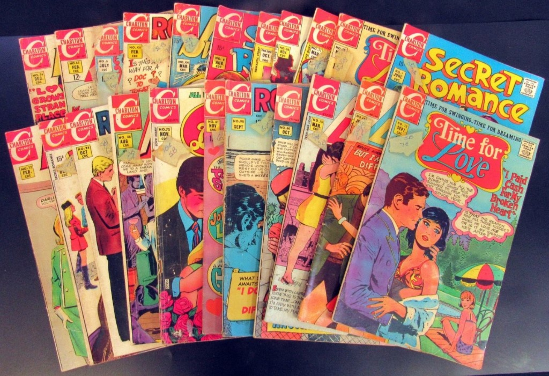 (22) Charlton Romance Comics