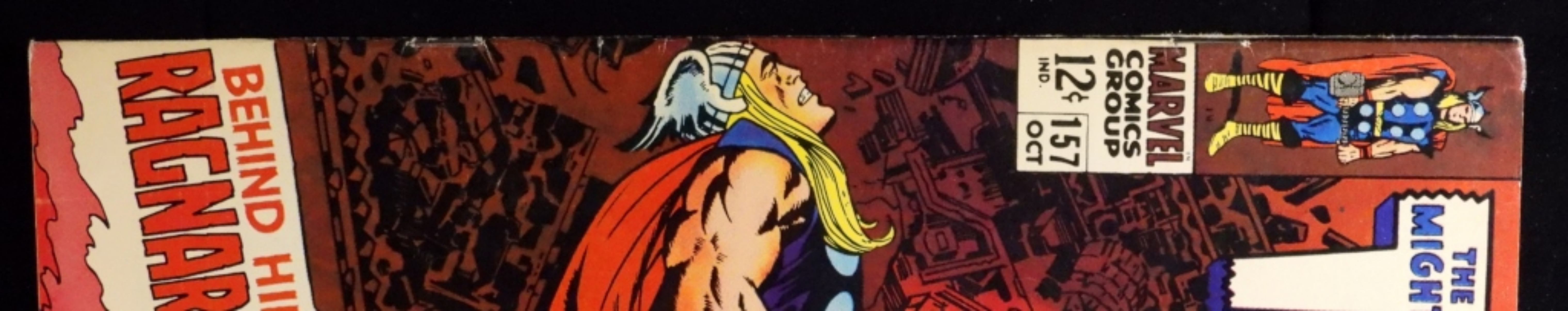 Mighty Thor #157 1968 Marvel, Raw