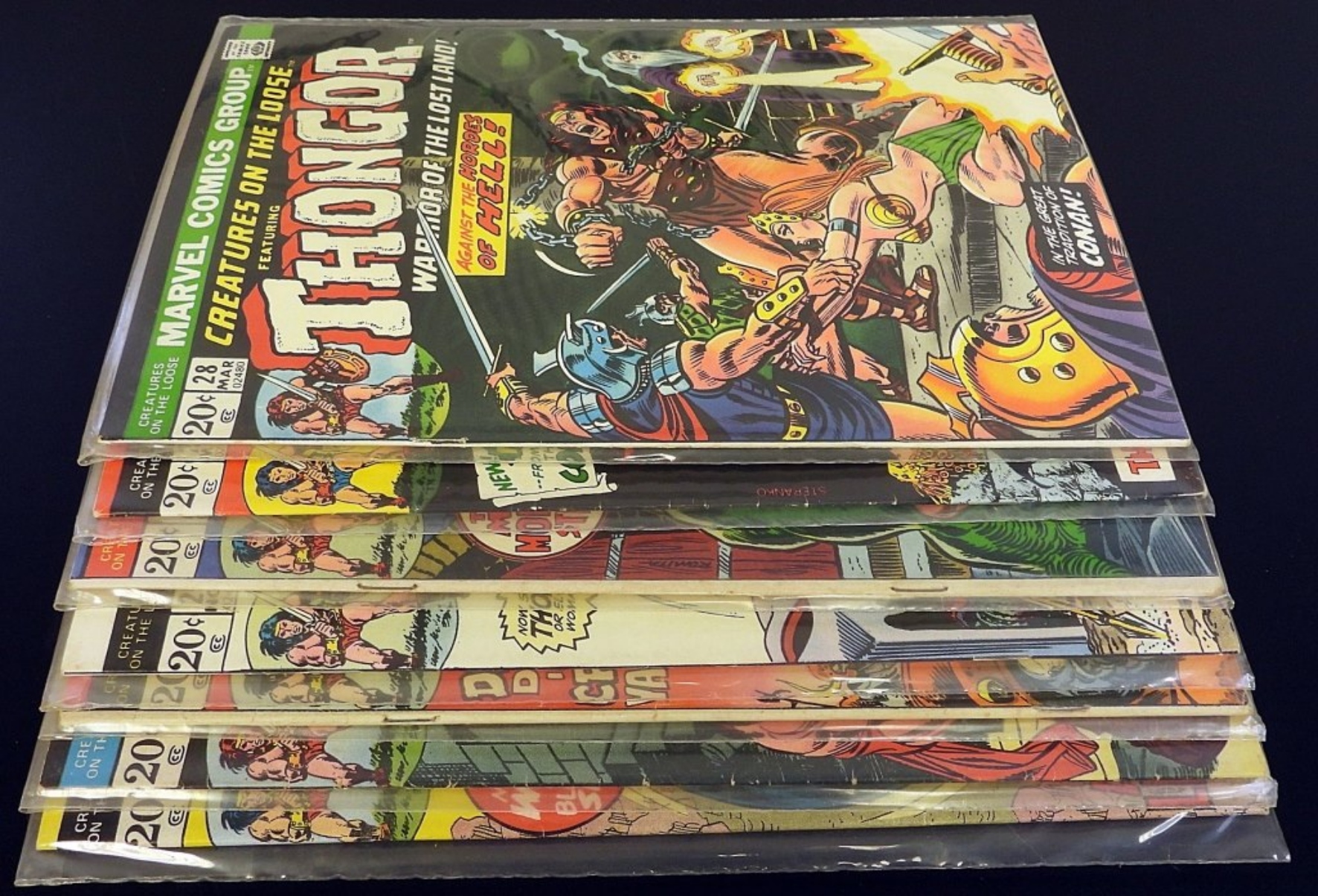 (7) Marvel Creatures On The Loose Featuring Thongo
