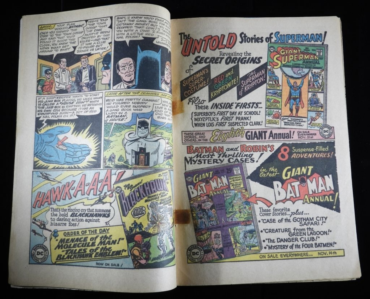Batman #160 DC 1963 "Alien Boss"