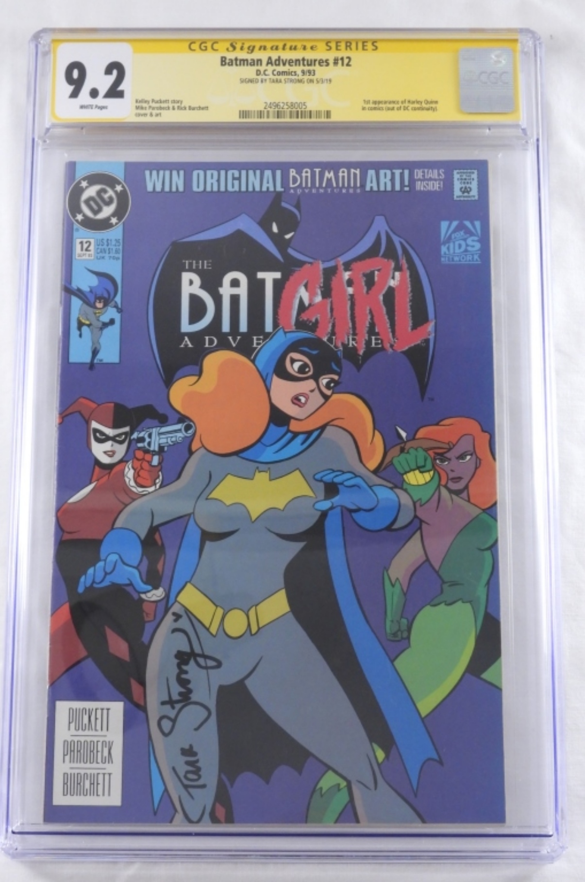 Batman Adventures #12 CGC 9.2 Signature Series