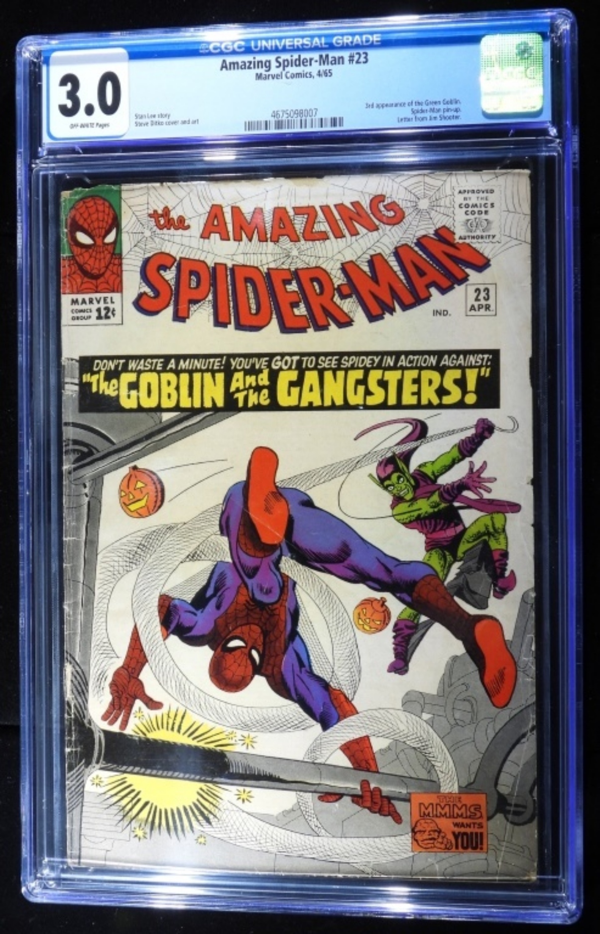 Amazing Spider-Man #23 1965 CGC 3.0