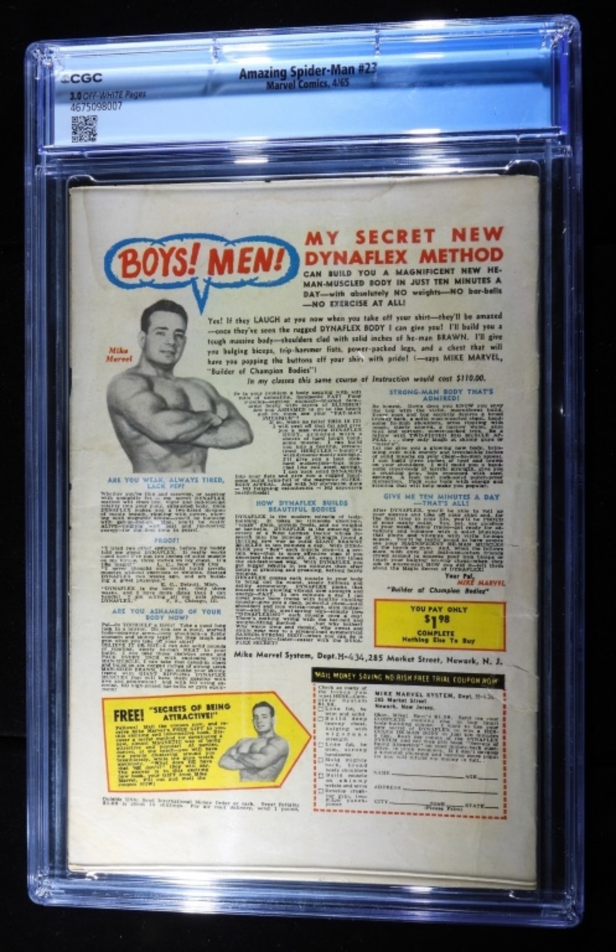 Amazing Spider-Man #23 1965 CGC 3.0