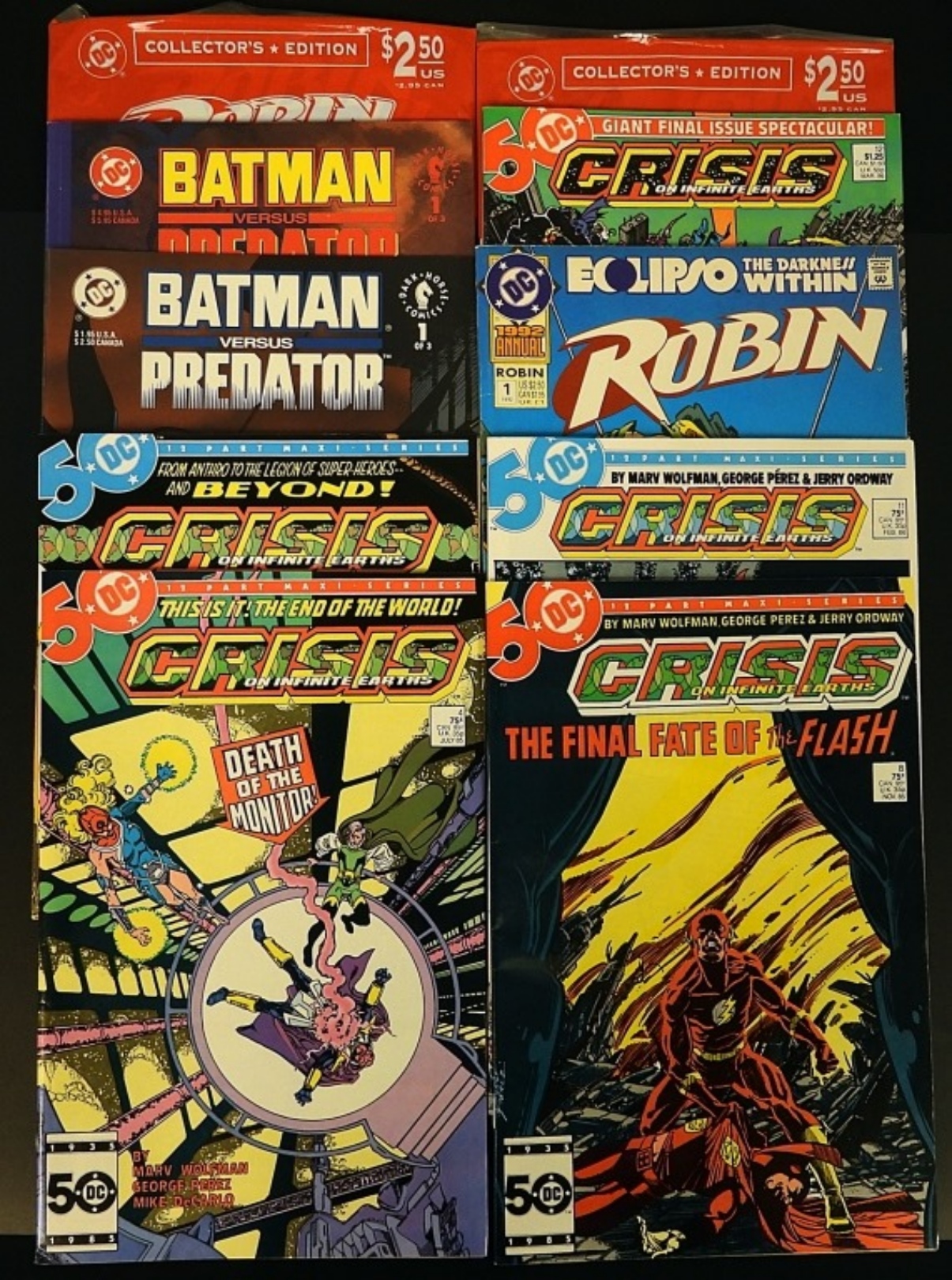 (10) DC Mixed Lot