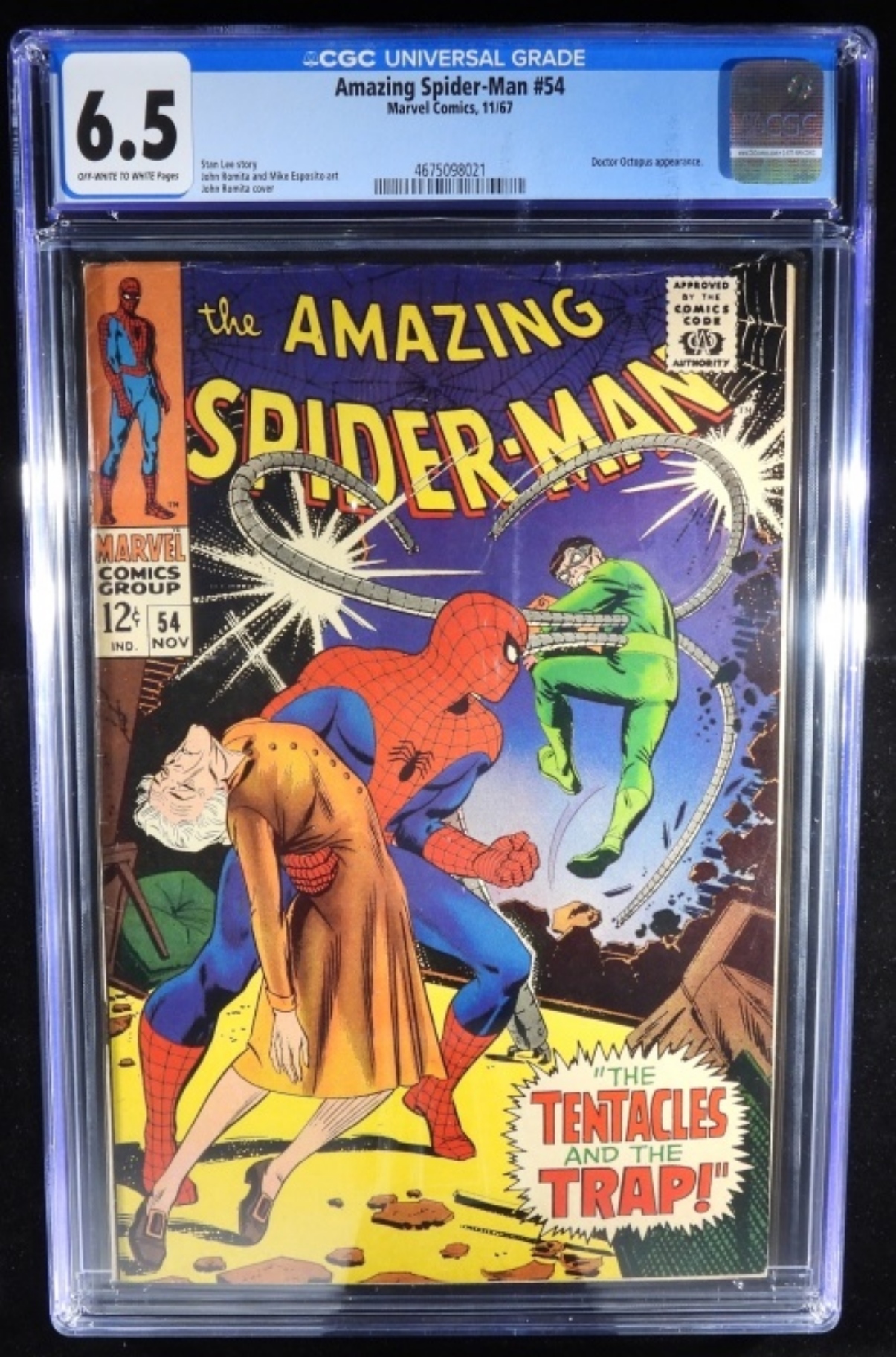 Amazing Spider-Man #54 1967 CGC 6.5