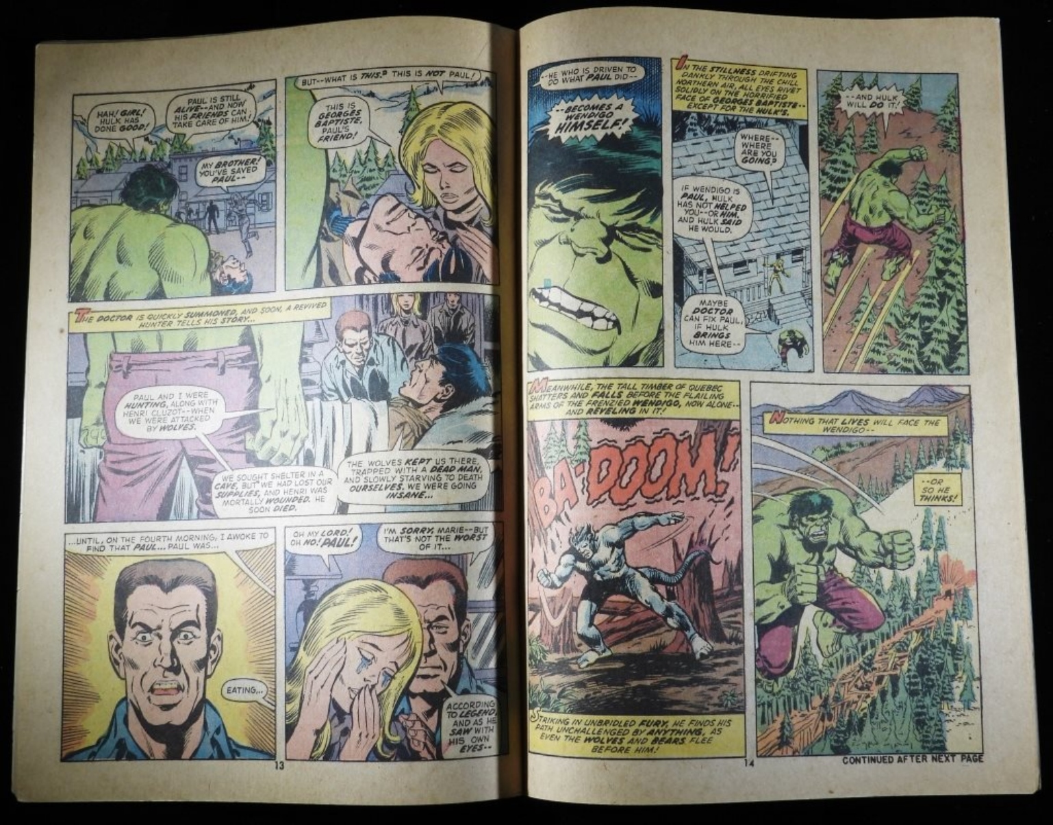 Incredible Hulk #162 1973 Marvel Raw