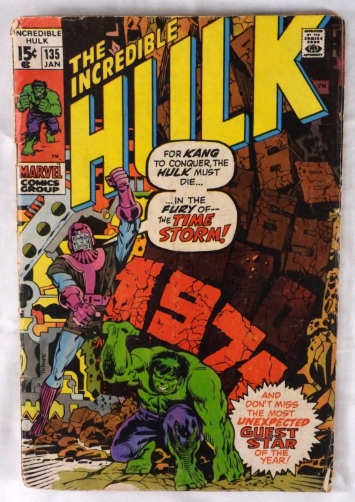 Incredible Hulk #135 1971 Marvel