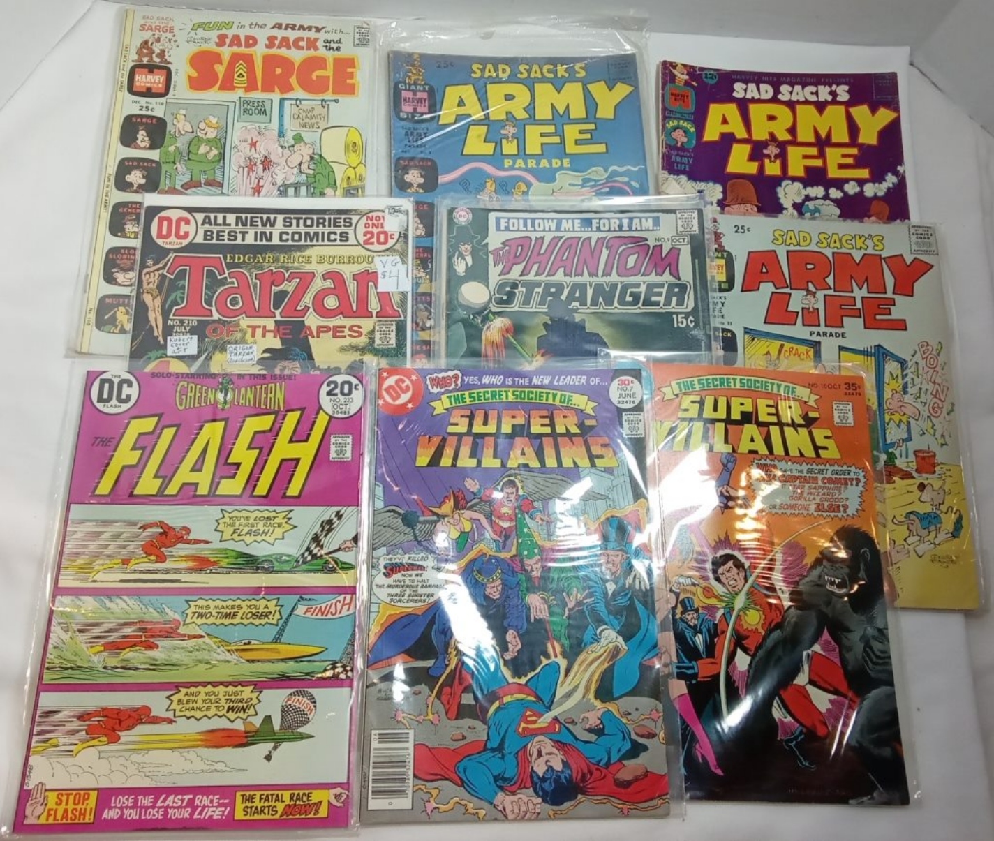 (6) DC (3) Harvey Comics (1) Harvey Hits