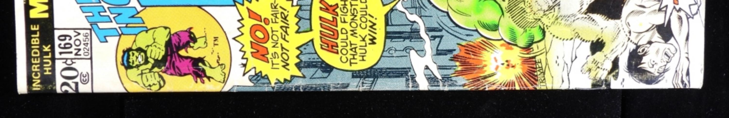 Incredible Hulk #169 1973 Marvel, Raw