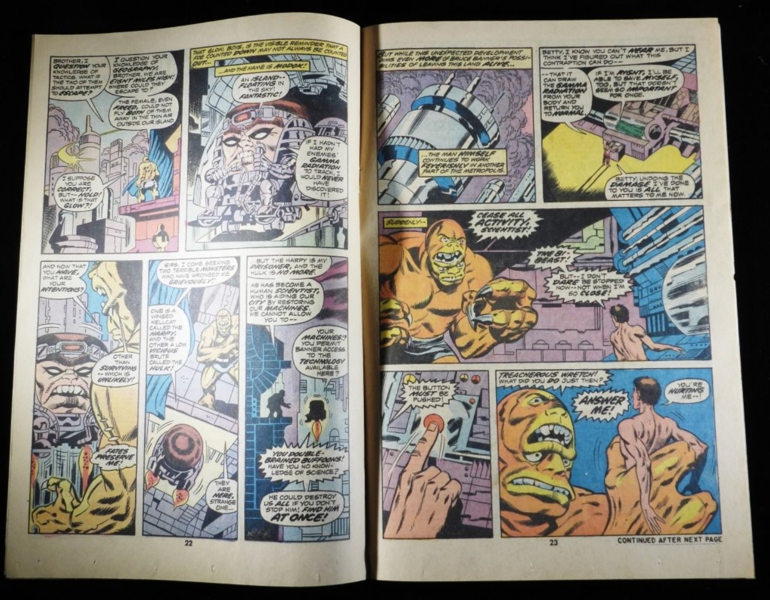 Incredible Hulk #169 1973 Marvel, Raw