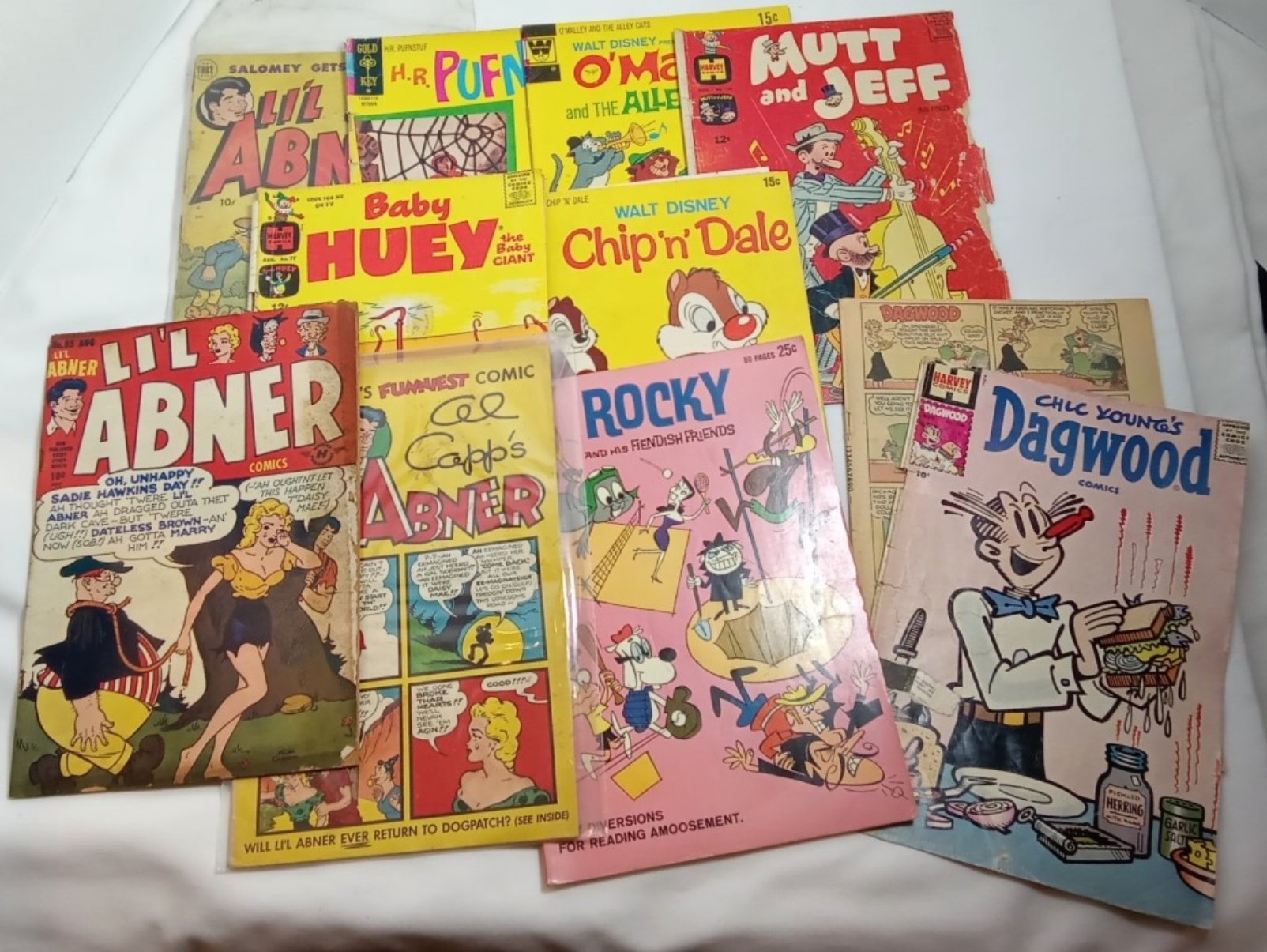 (10) Mixed Vintage Comic Lot