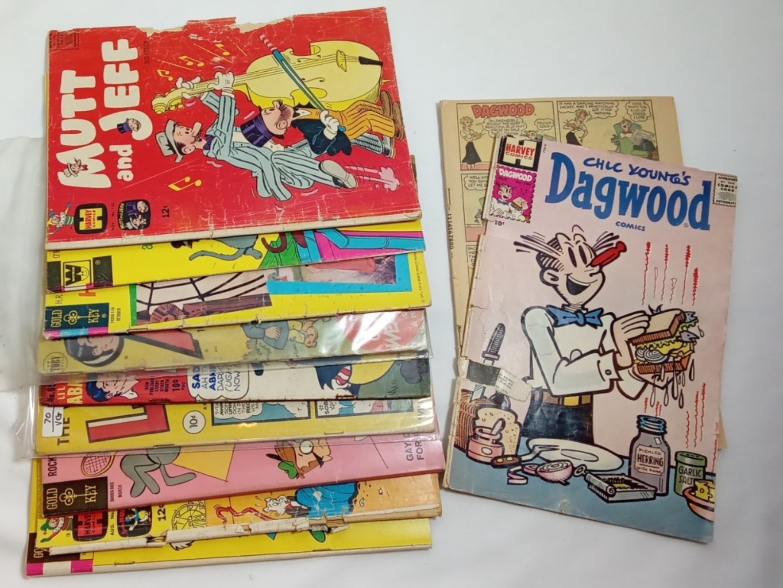 (10) Mixed Vintage Comic Lot
