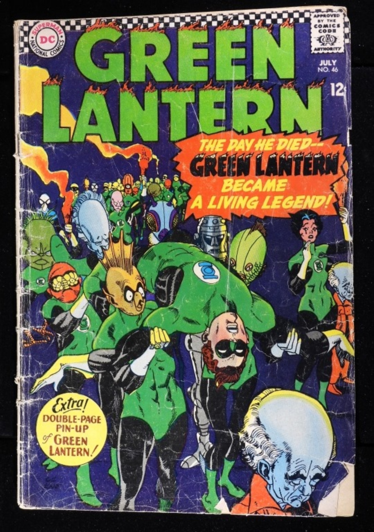 Green Lantern #46 1966 DC Comics