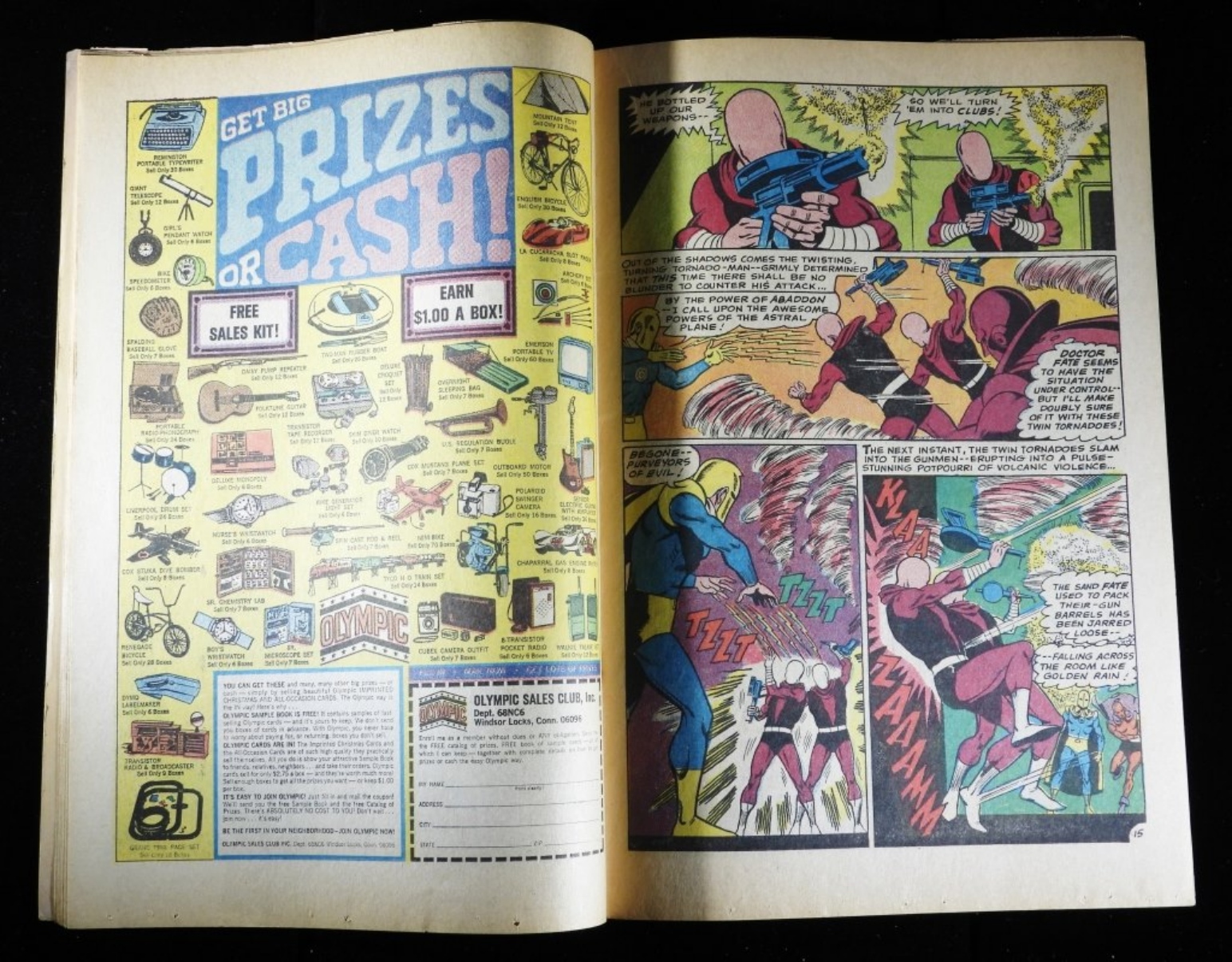 Justice League America #64 1968 DC Raw