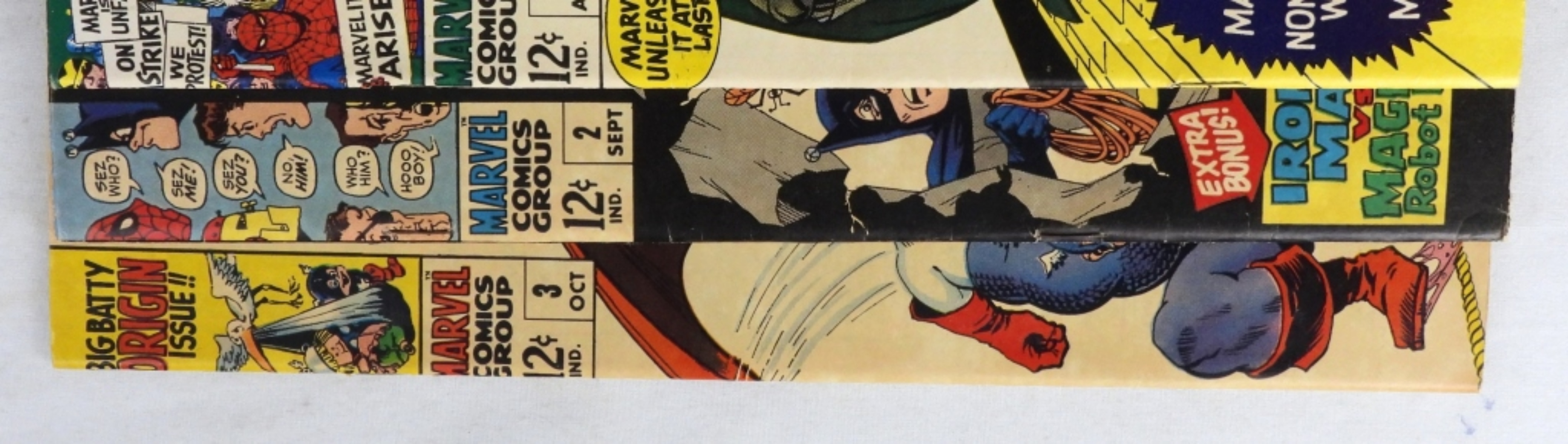 Not Brand Echh #1, 2, 3 Marvel 1967 Raw Lot