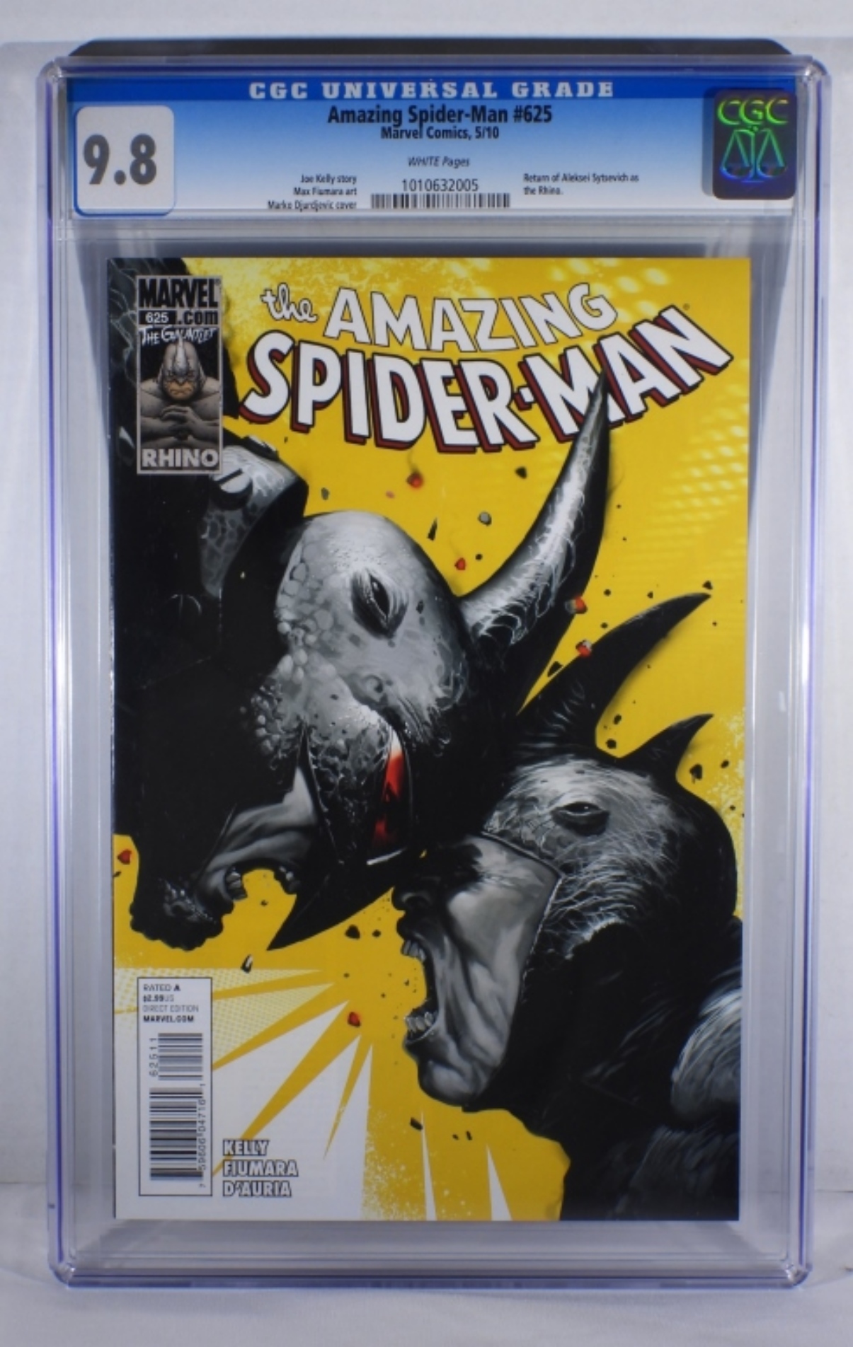 Amazing Spider-Man #625 2010 CGC 9.8