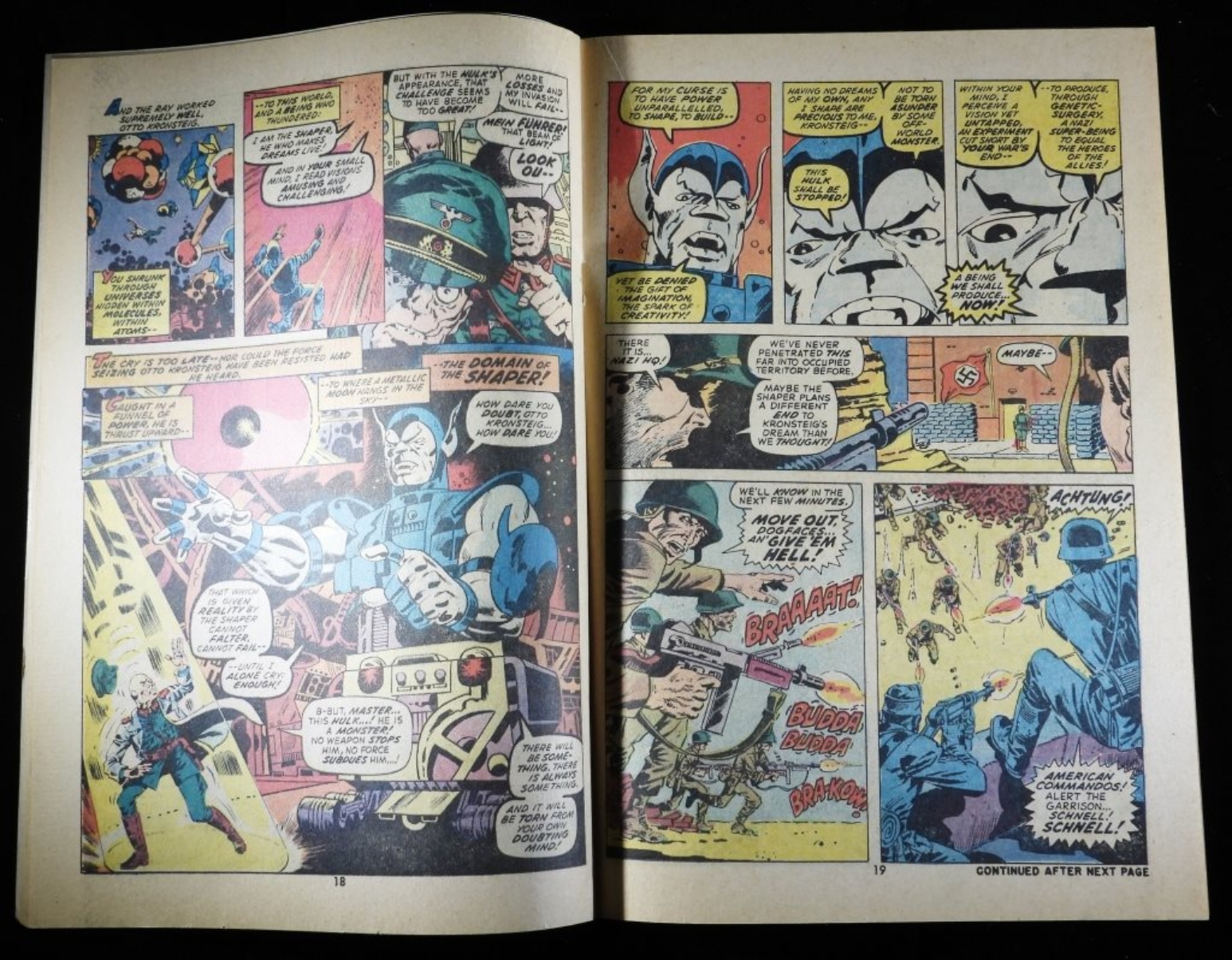 Incredible Hulk #155 1972 Marvel Raw