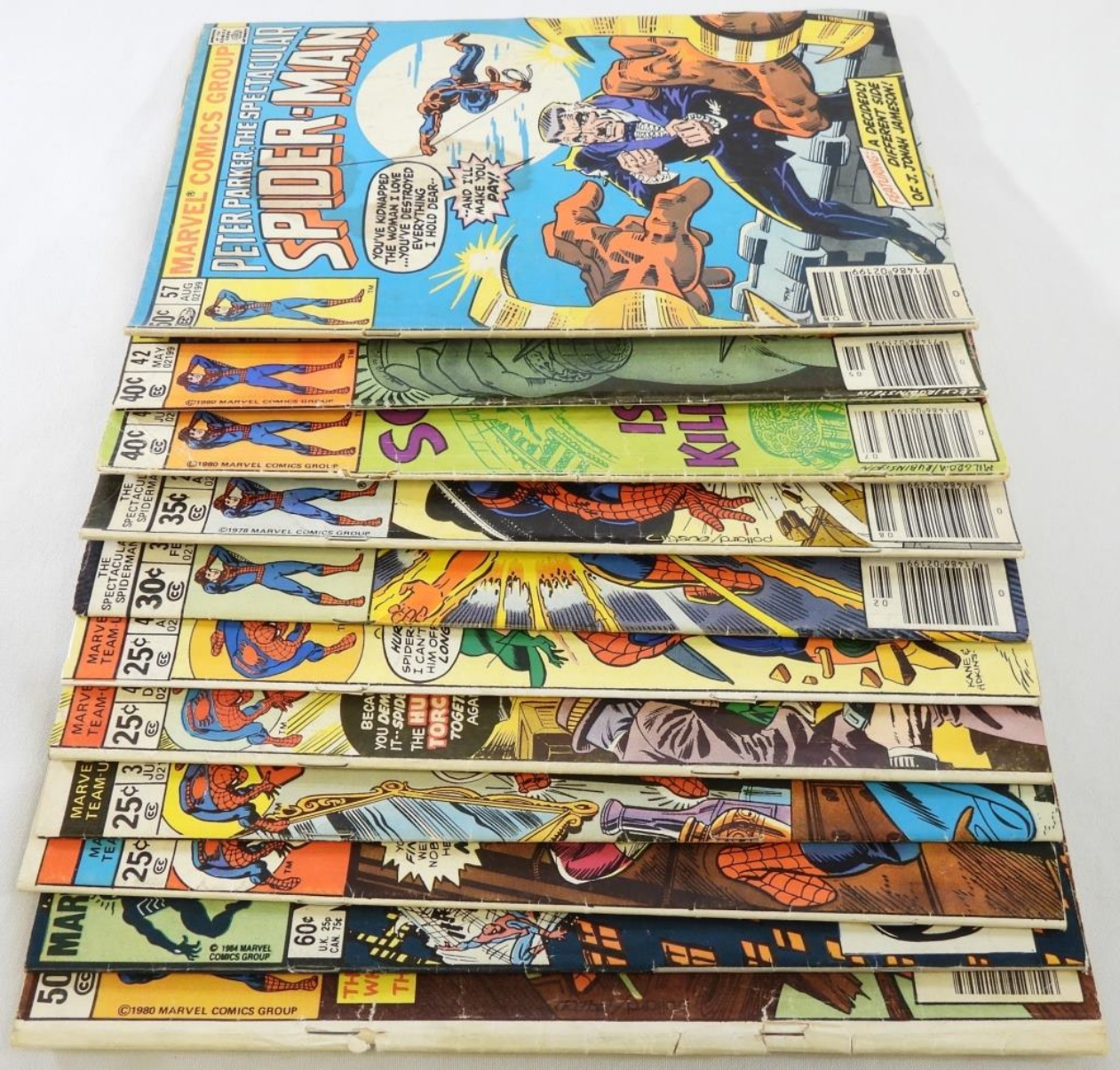 (11) Marvel Spider-Man Mixed Lot