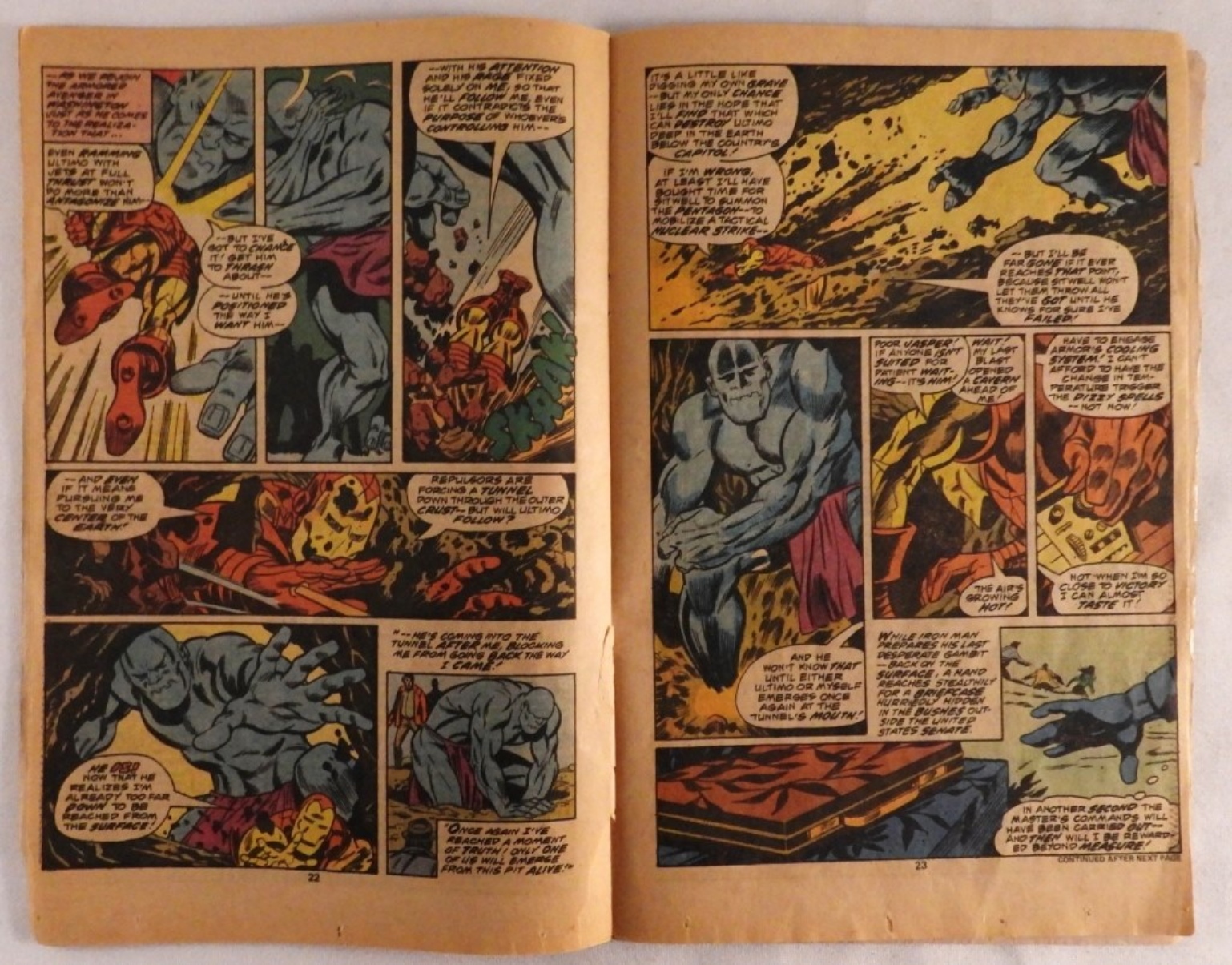 Invincible Iron Man #96 1977 Marvel Raw
