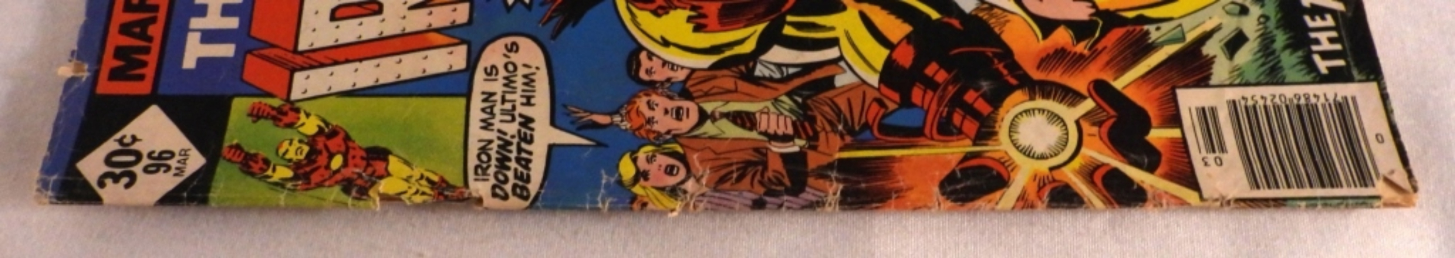 Invincible Iron Man #96 1977 Marvel Raw