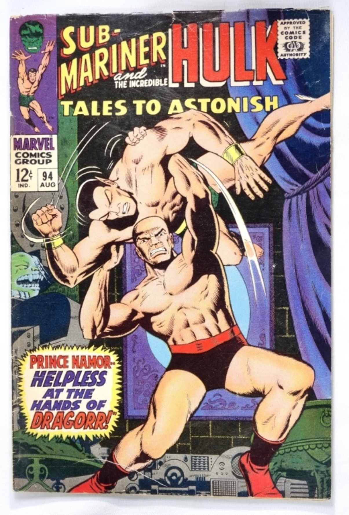 Tales to Astonish #94 1967 Marvel Raw