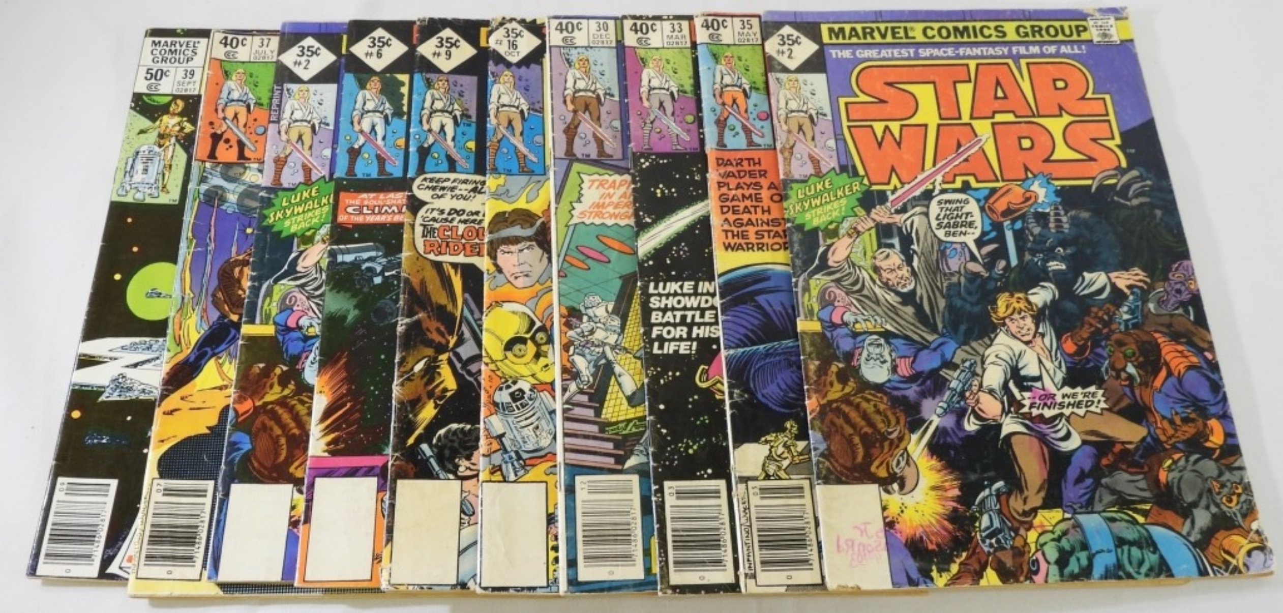 (10) Marvel Star Wars