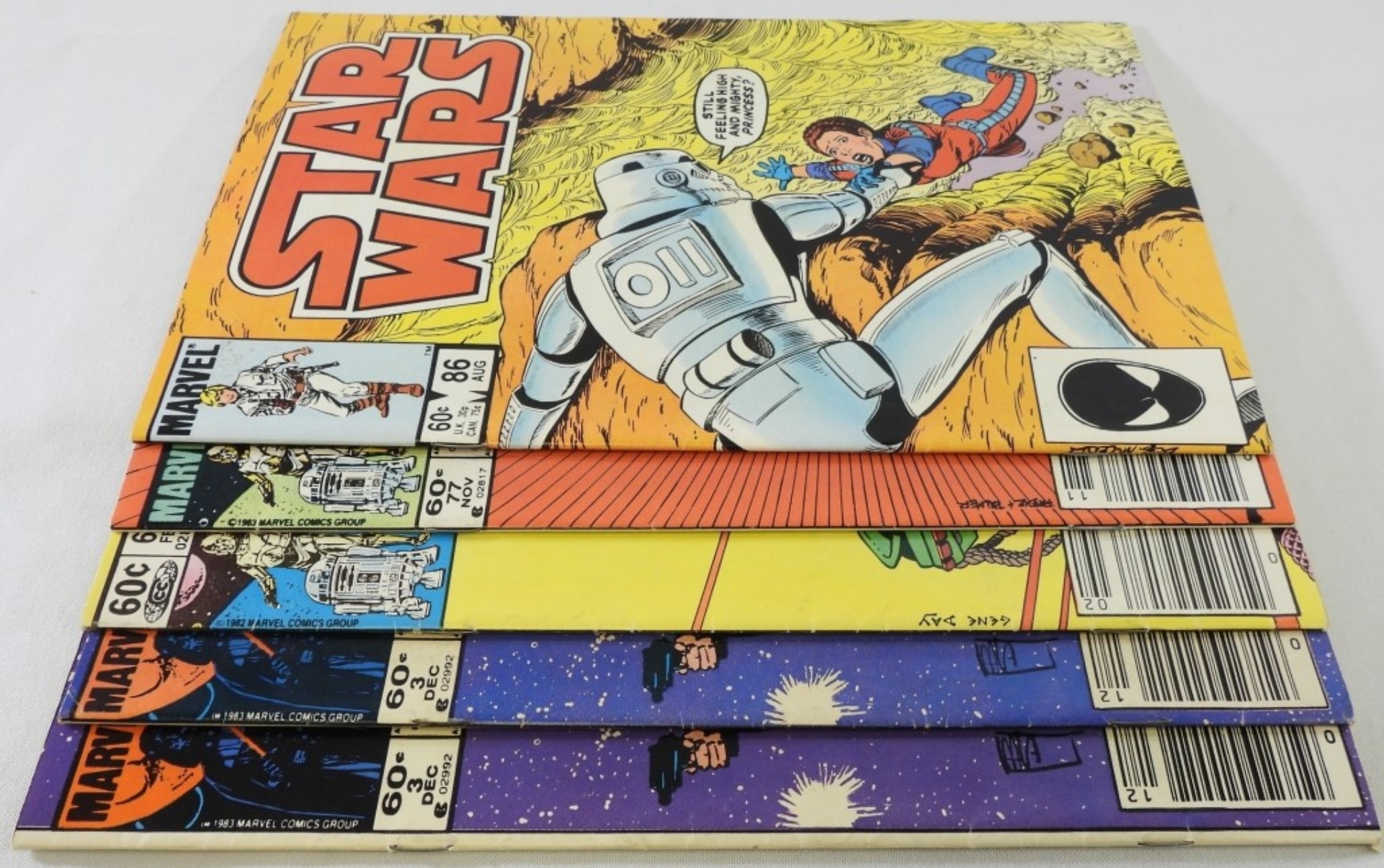 Marvel Star Wars Comics Lot of 5 #3,68,77,86