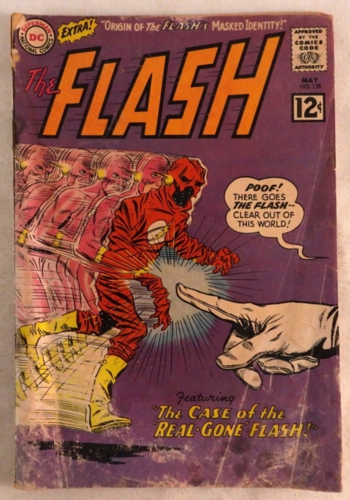 Flash #128 1962 DC Silver Age, Raw