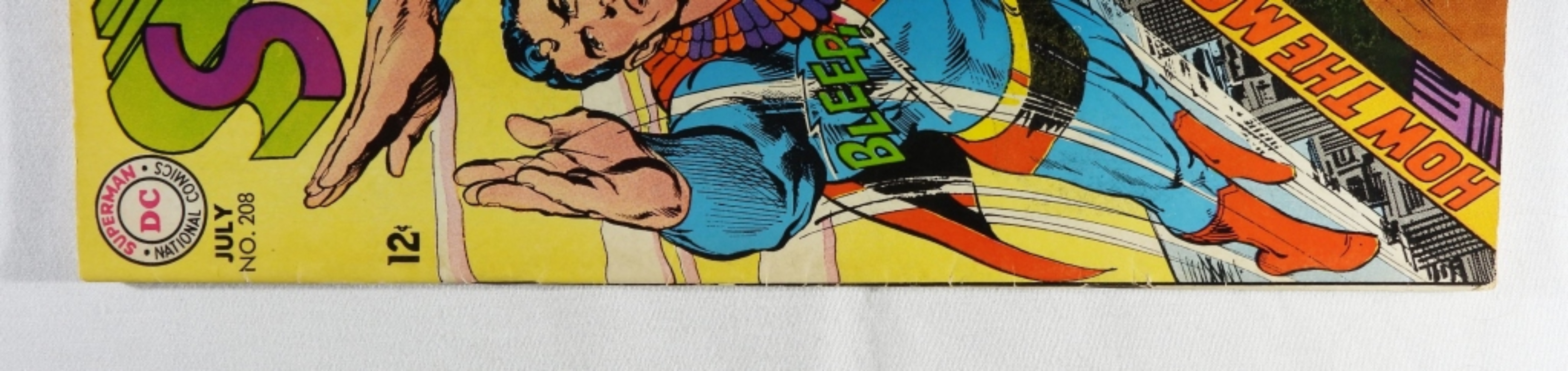 Superman #208 1968 DC Silver Age Raw