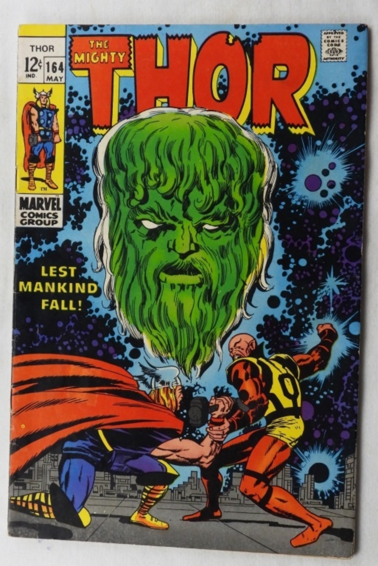 The Mighty Thor #164 1969 Marvel