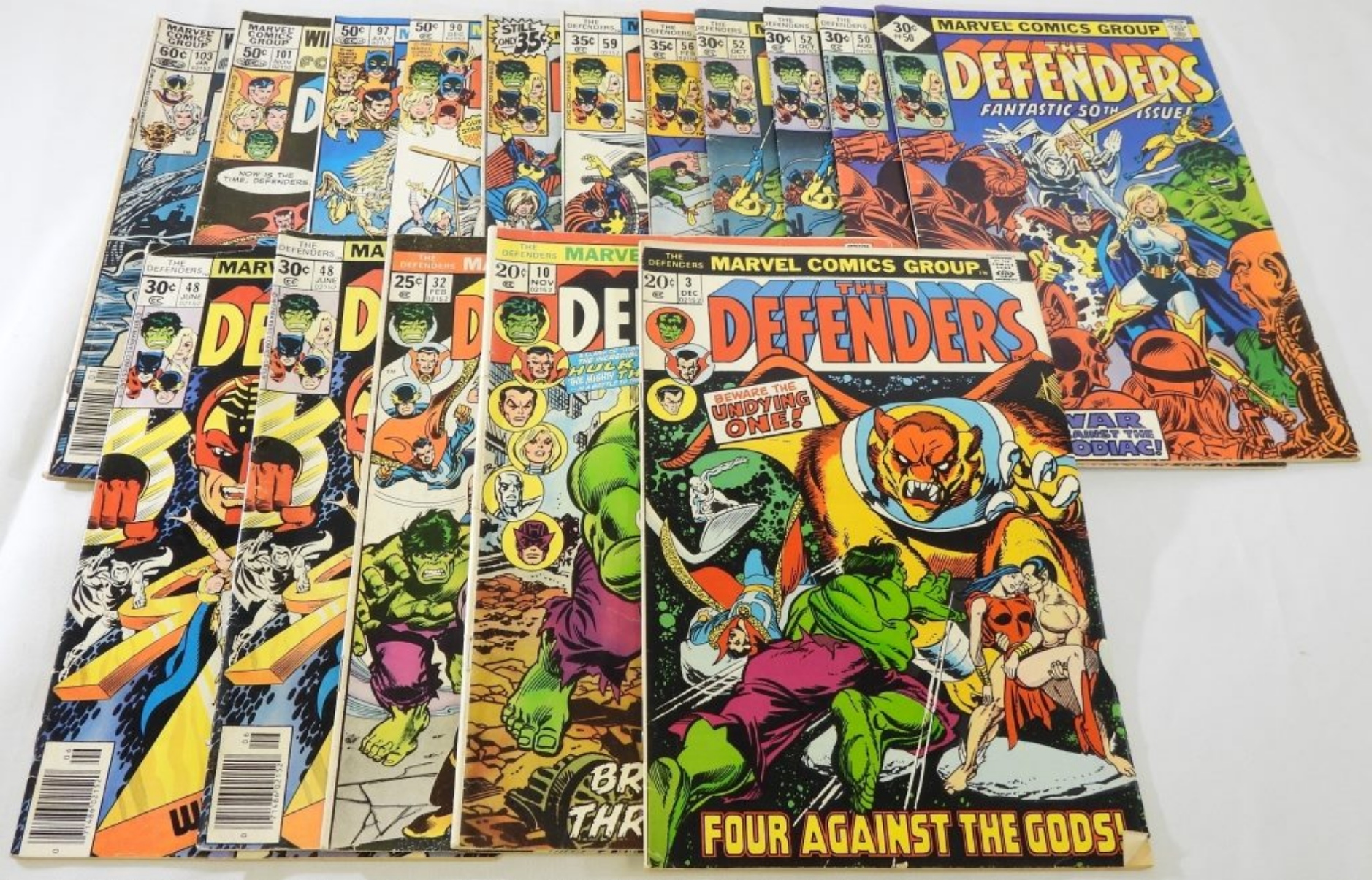 (16) Mixed Lot Marvel The Defenders