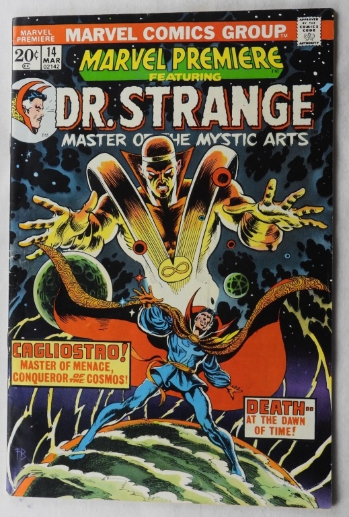 Marvel Premiere #14 1974 Dr Strange