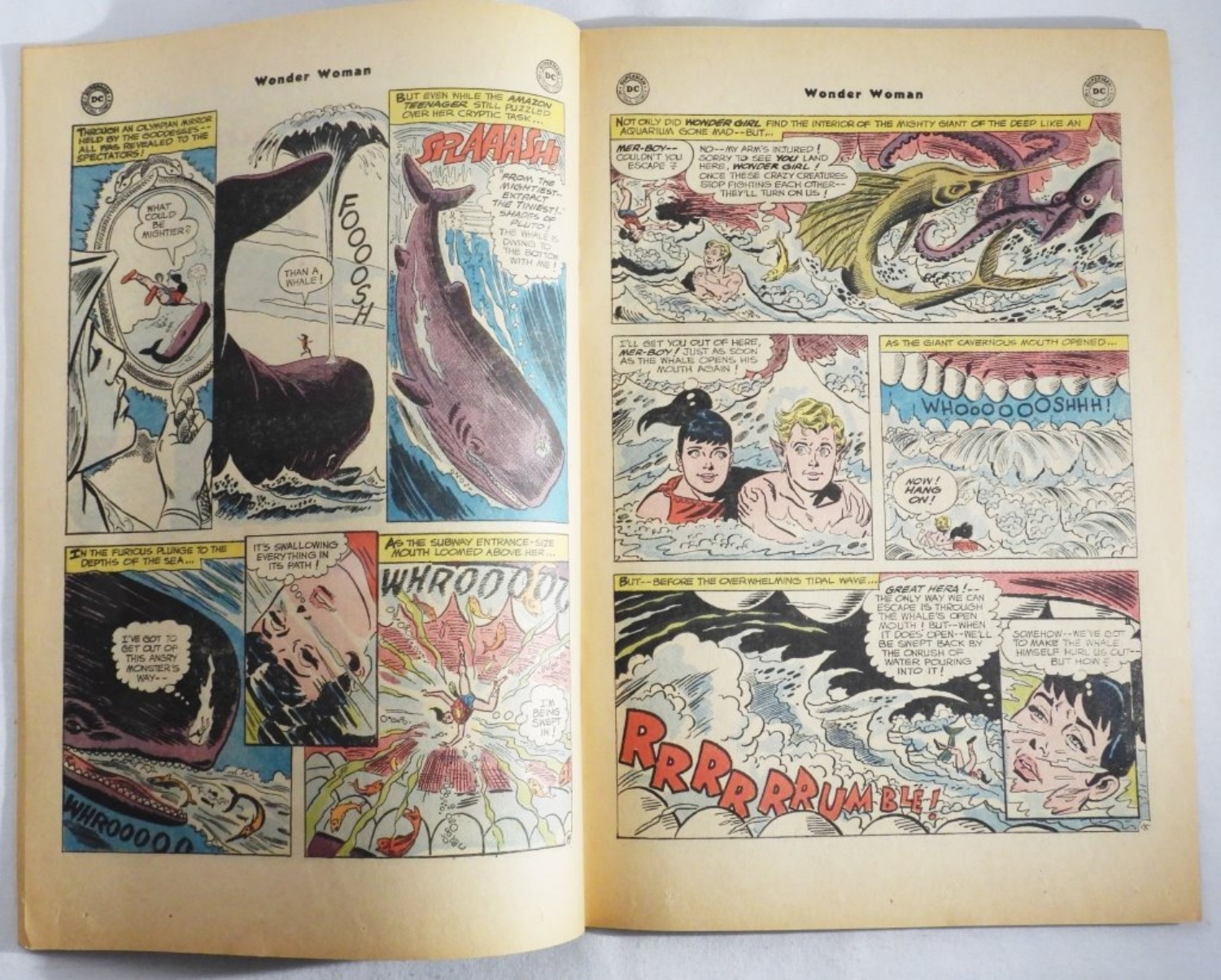 Wonder Woman #154 1965 DC Silver Age Raw