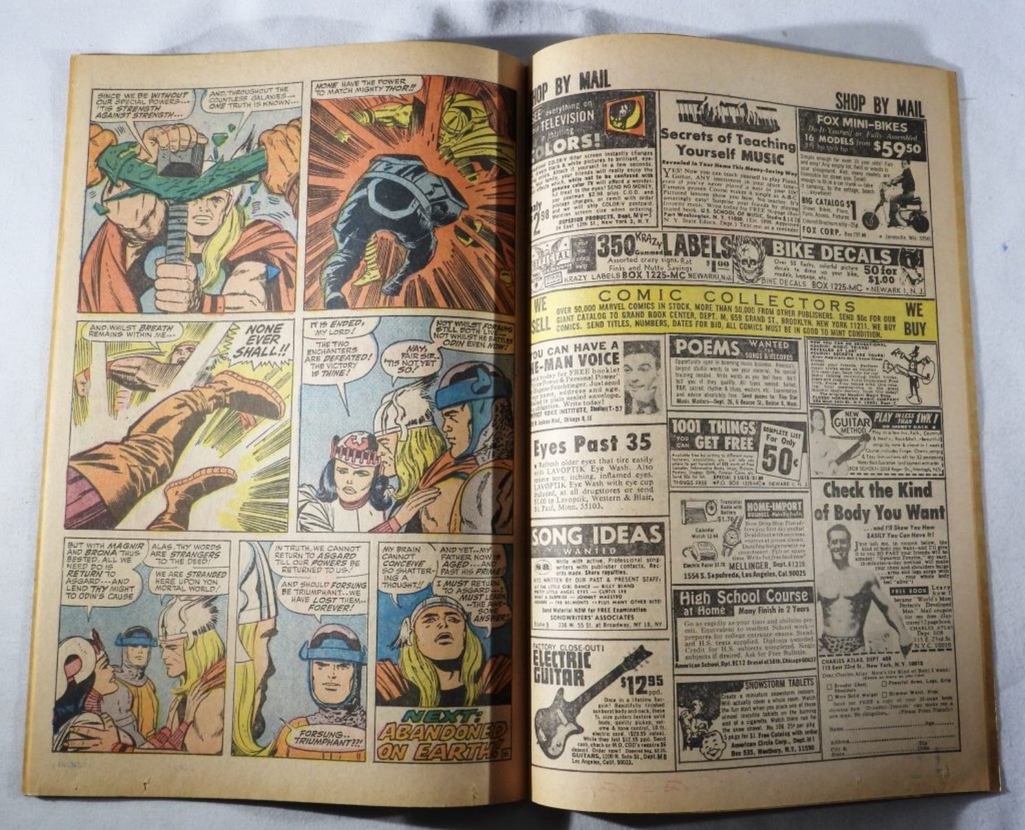 Mighty Thor #144 1967 Marvel Silver Age Raw