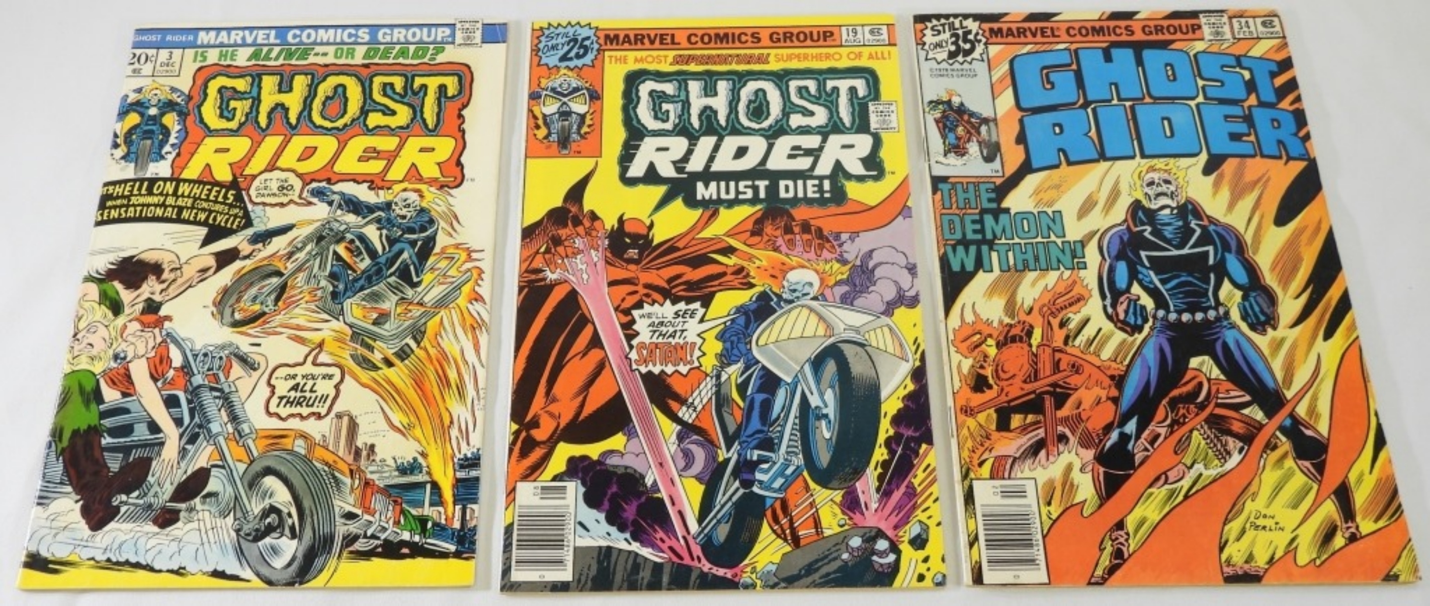 (3) Marvel Ghost Rider