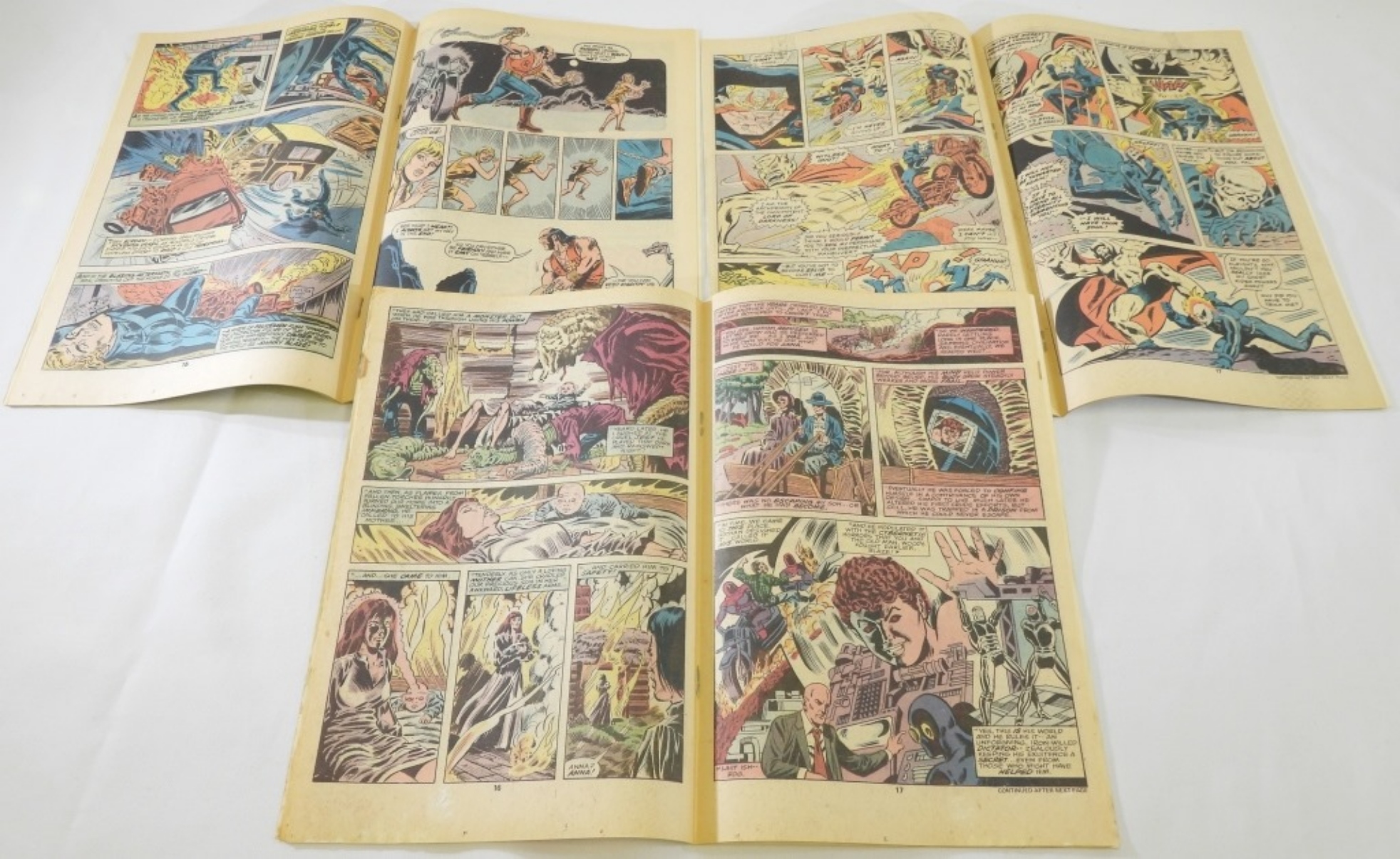 (3) Marvel Ghost Rider