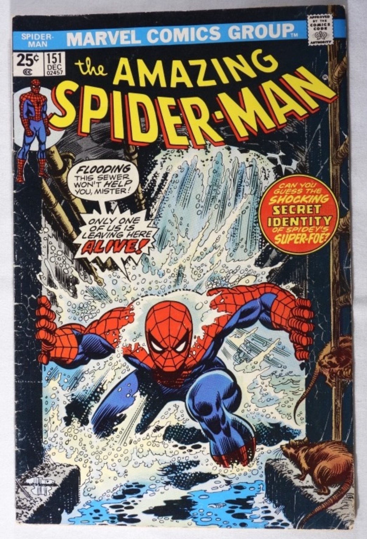 Amazing Spider-Man #151 1975 Marvel