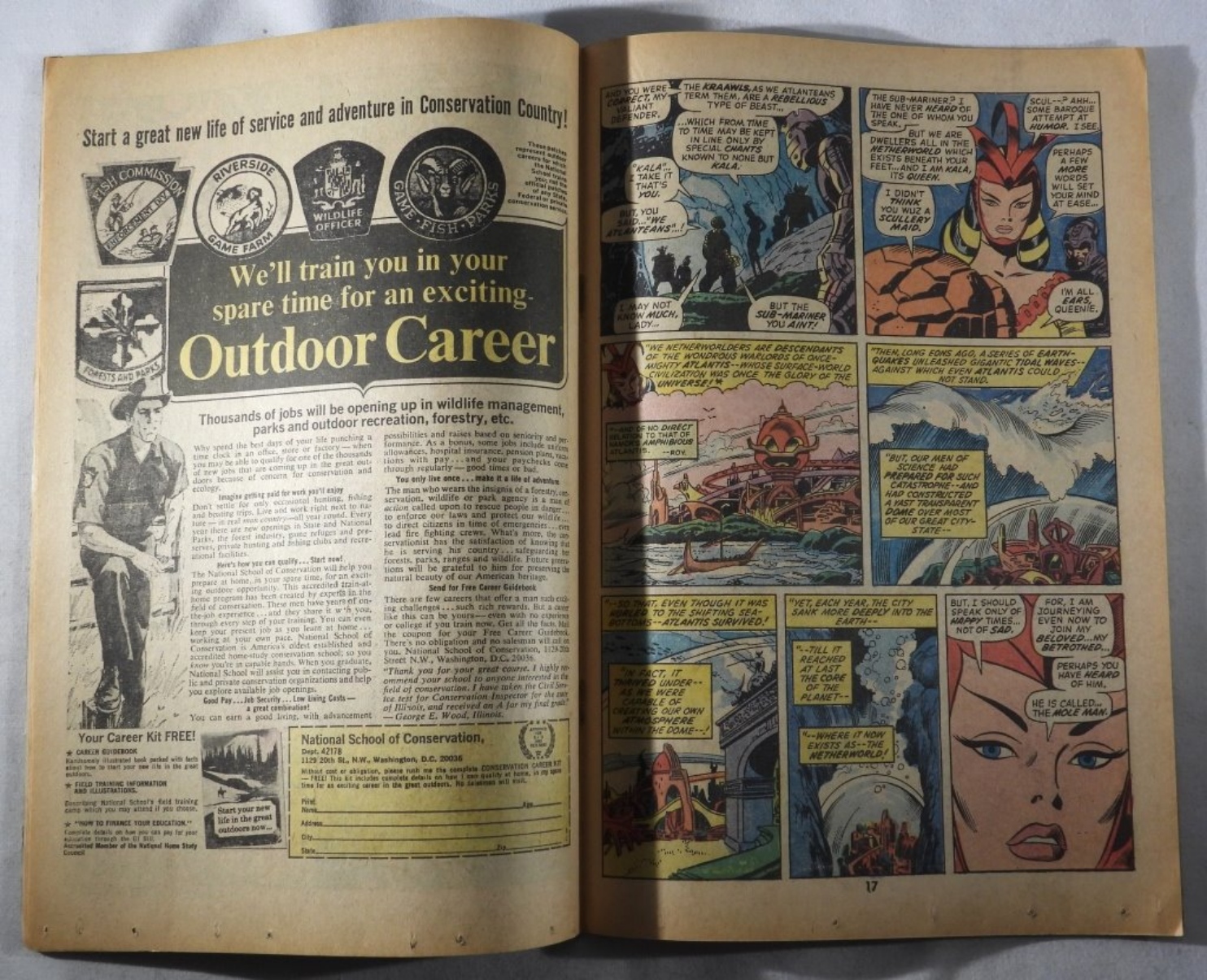 Fantastic Four #127 1972 Marvel
